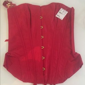 Red Fedrick’s of Hollywood corset